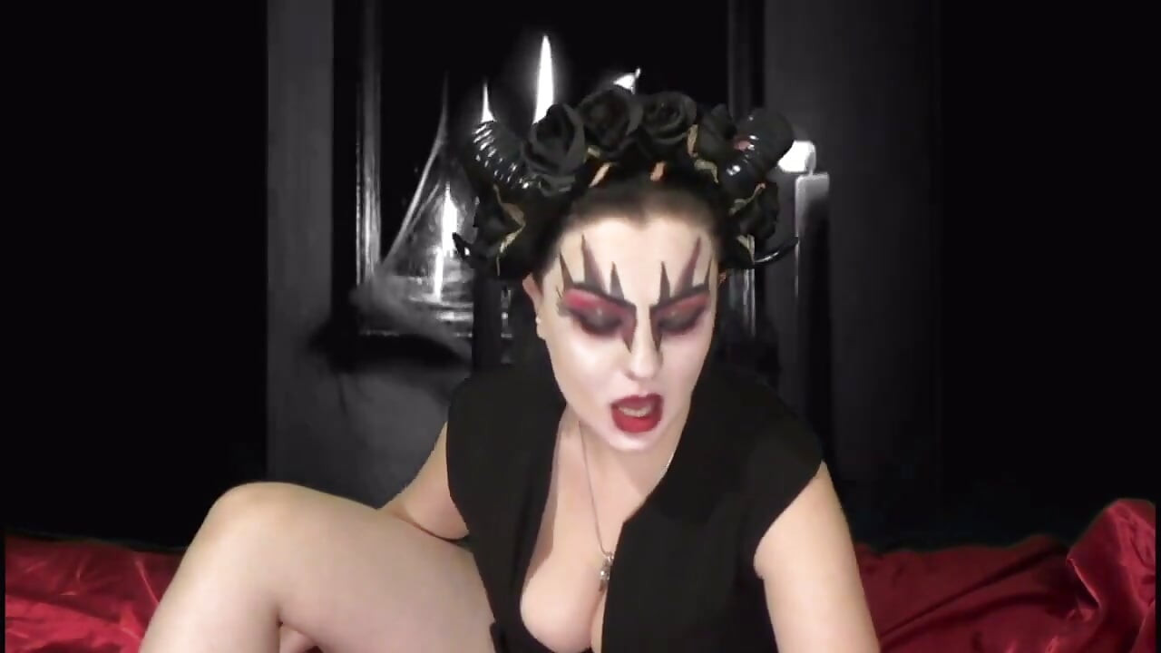 Succubus zuigt je sperma af Joi pijpbeurt