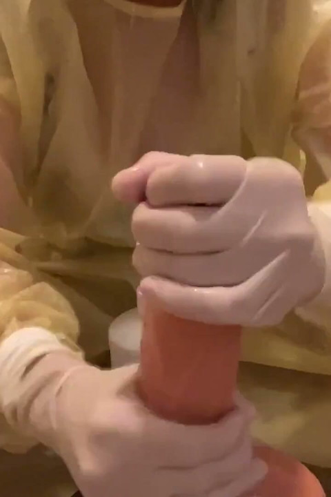 Nurturing Doctor Milks Asian Penis Hard