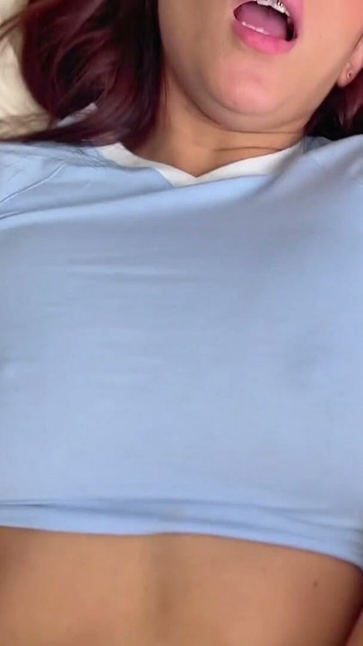 Stepsister has fun with her stepbrother's cock until she makes him cum in spurts | Clip 1