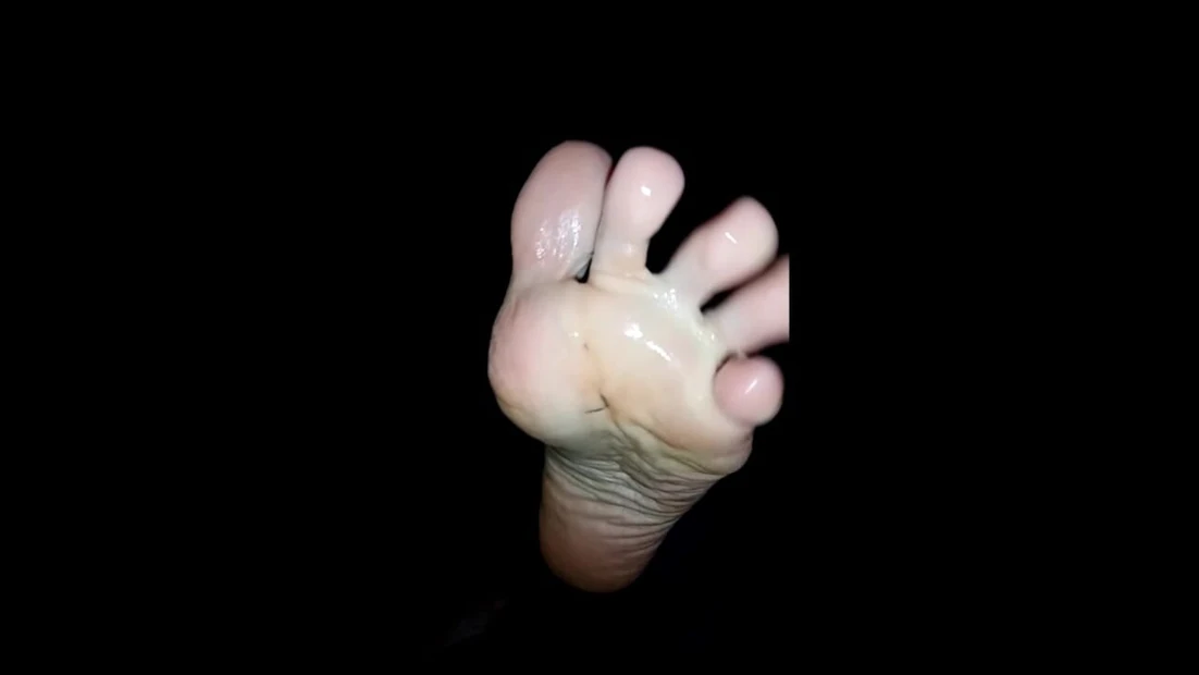 Foot licked