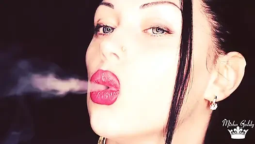 Kompilasi merokok & lipstik & fetish bibir!