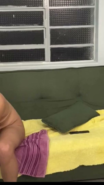 I'm already home from the gym putting the whore to suck me | Clip 1