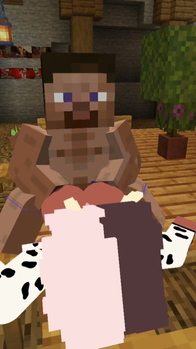 Minecraft Sexcraft The Jenny Mod - Să vedem ce are Cassie de oferit cu țâțele ei masive | Clip 3