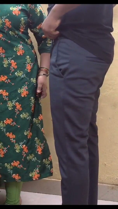 POV jija ji caught her saali watching porn in kitchen | Clip 1