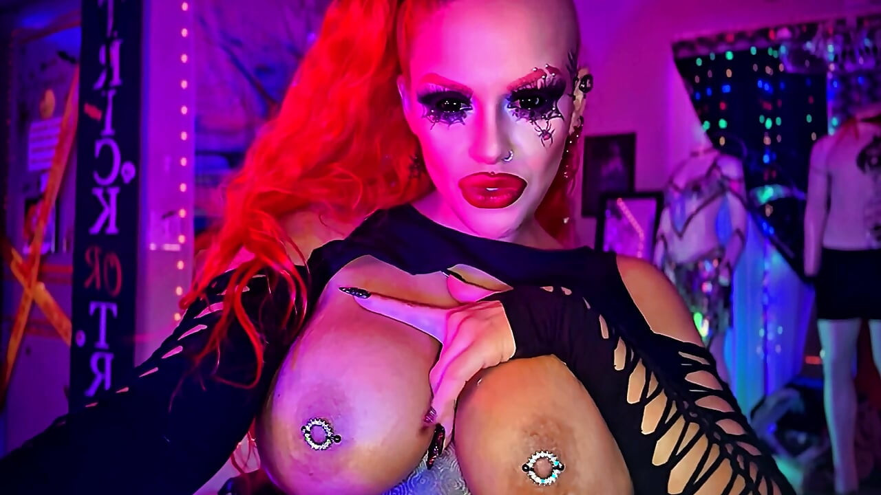 4K Ruined by the Spider Queen Filthy Strip to JOI