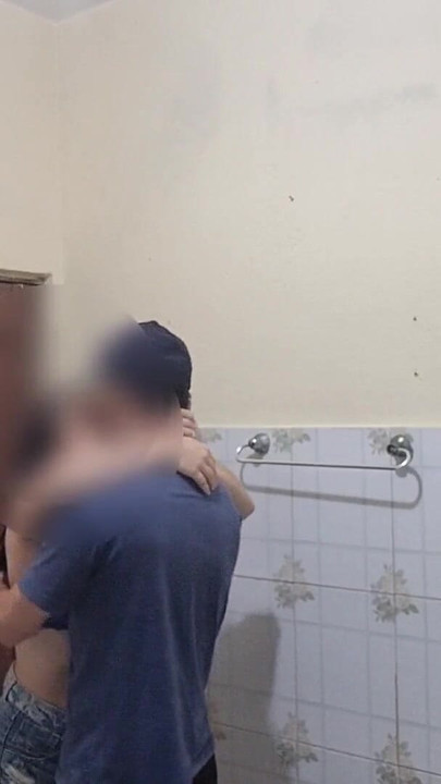 Must-see moment from "young couple fucks in the public bar"