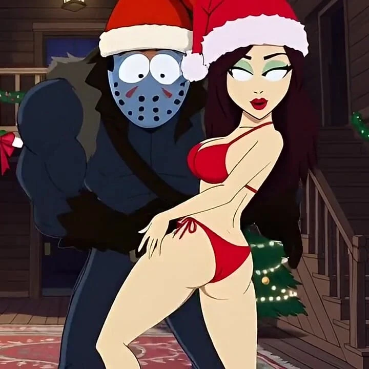 Christmas Friday the 13th: Jason Returns to the Crazy MILF's House. Christmas Special Cartoon