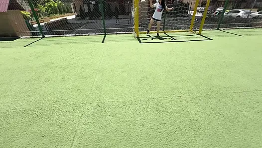 Horny Step Sister Conceded Goals On The Pitch , But Unbeatable Between The Sheets - World Cup