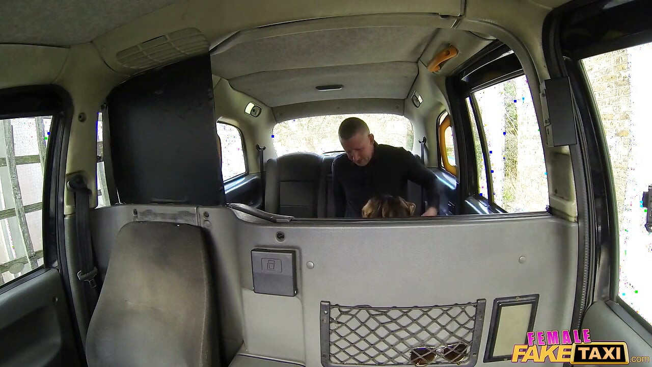 Female Fake Taxi - Fake Taxi Driver Trades a Car Window Flash for a Backseat Pussy Pounding
