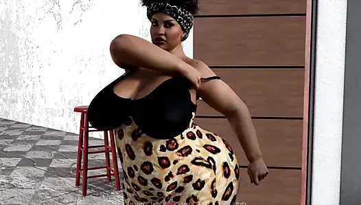 Tombul şehri #2 - Bayan Russell ve Pamela Jason'a oral seks yaptı... Gloria sikiliyor