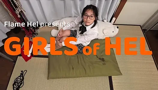 asosyal Asyalı üniversiteli kızla sapıkça oyun - esaret, anal kanca, kenar