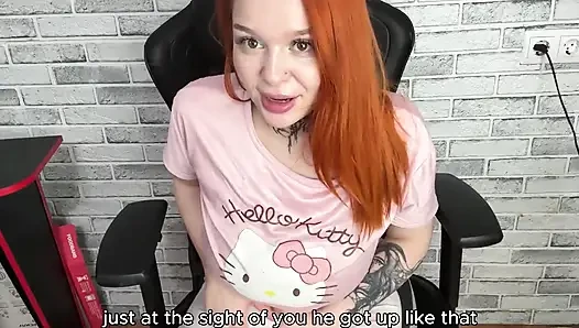 Memergoki ibu tiriku di chatroulette mengocok kontolnya
