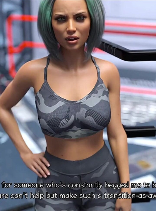 Stranded in Space - Military Girl with Big Tits and Fat Ass Dreams of My Cock