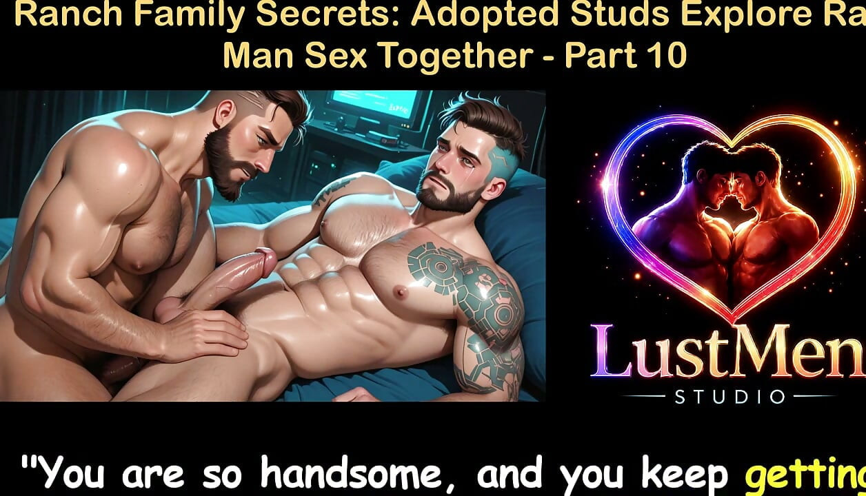 English Audio Gay Sex Story - Ranch Line Secrets Adopted Studs Explore Raw Man Sex Together - Part 10