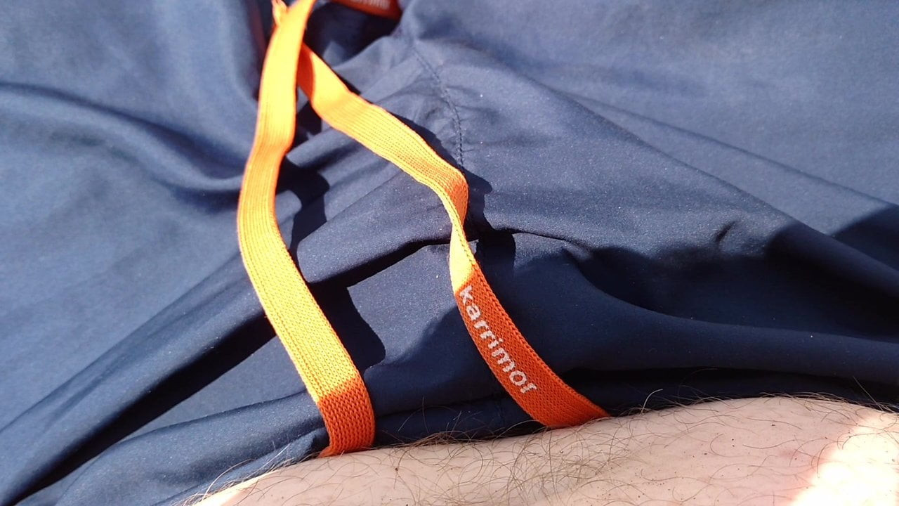 Wet pants