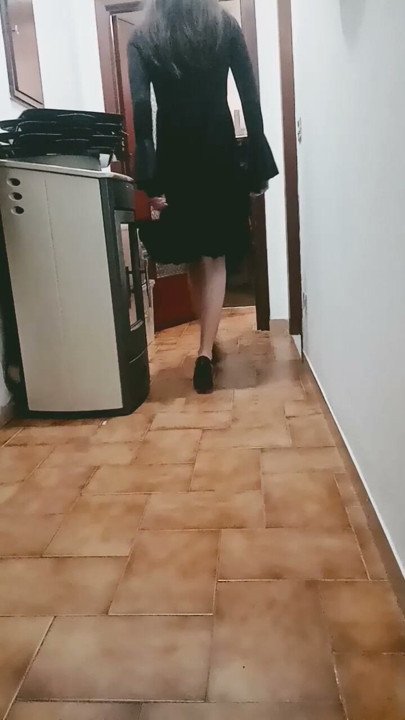 Suit 1 black heels