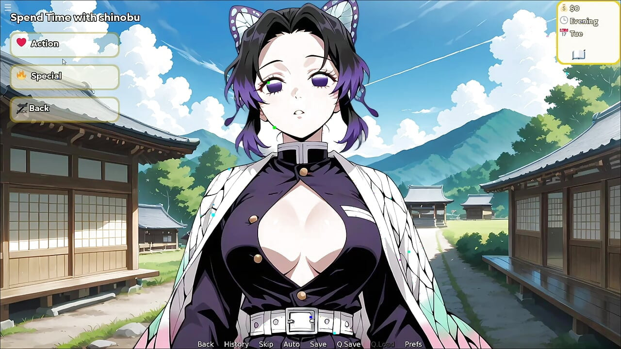 Hentai Hustle - 从恶魔屠宰者那操Shinobu的粉色阴户