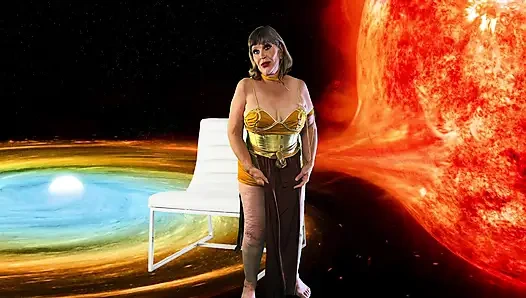 Granny Carmen's Slave Princess Leia Gives Jabba's Customer A Royal Cock Sucking! 72125CAMS26M