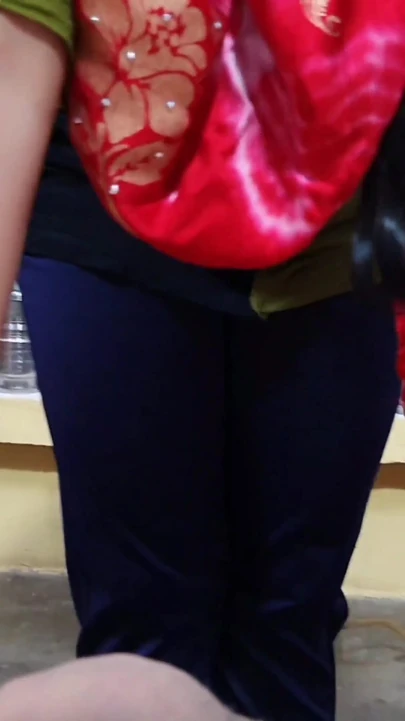 Key moment from "Girlfriend Anally Fucked in Kitchen While She is Busy Cooking"