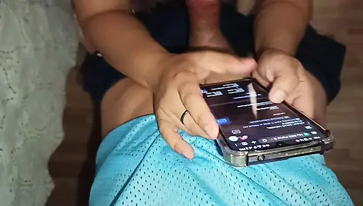 Big Tits MILF Wife Blow Job.