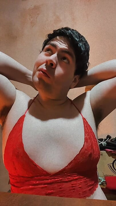 Wearing new clothes for my daddy I hope he likes to see me