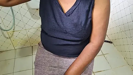 BBC Indian neighbor in Bathroom