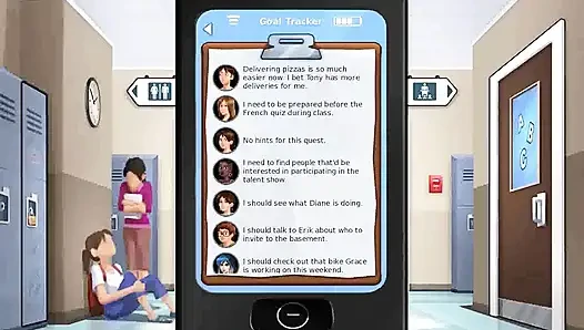 Kisah musim panas: tante girang dewasa menggoda cowok berumur di halaman belakang ep 108