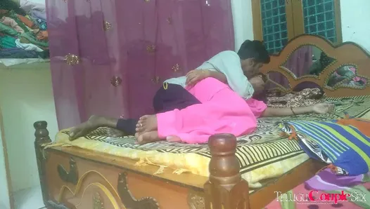 Desi Telugu Couple Celebrating Anniversary Day With Hot In Various Positions