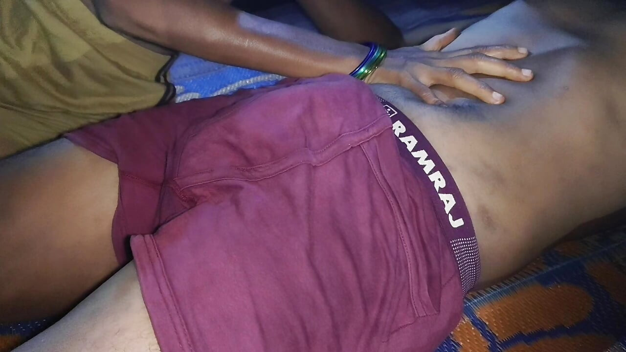 An indian village aunty fucked with boy friend in her home  when her husband was gone to office
