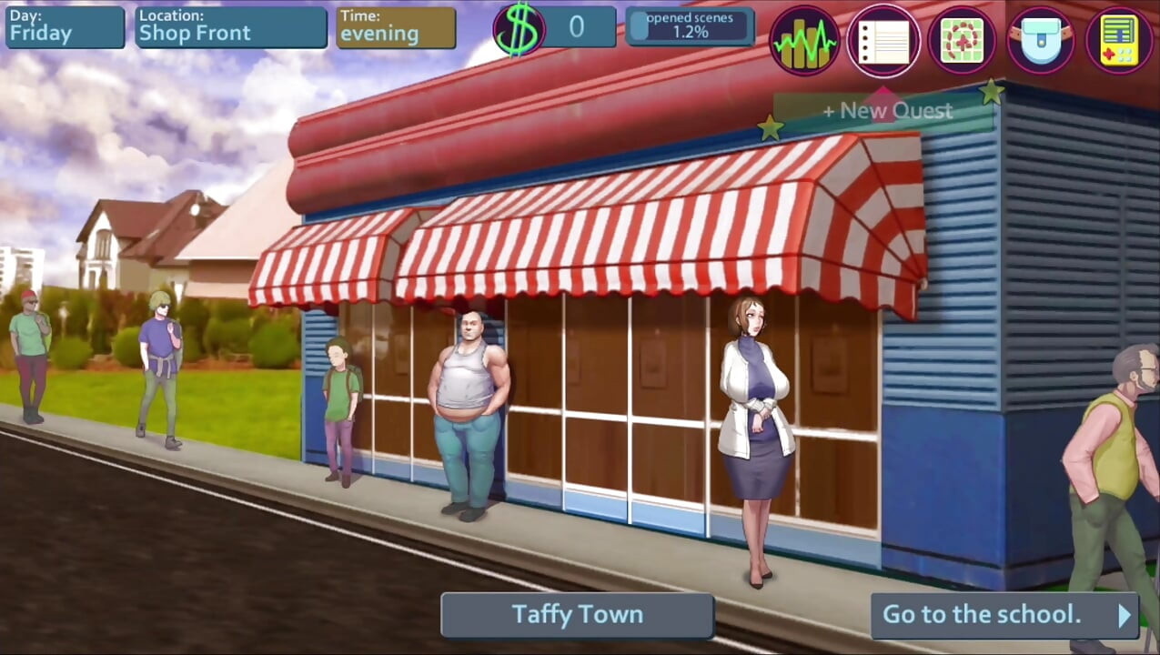 Taffy Tales, partie 4, Darnell baise Natalie