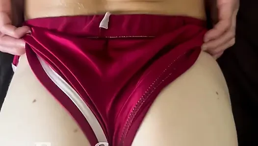 Seksi şortlu minyon pawg Eva Summers ile bakış açısı