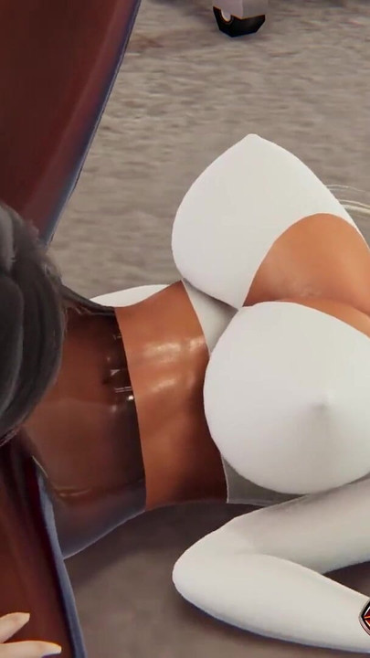 Alluring Gym Trainer Emmie in 3D Hentai – Pantyhose Pussy Lick, Standing Tease & Intense Fingering Squirt | Clip 1