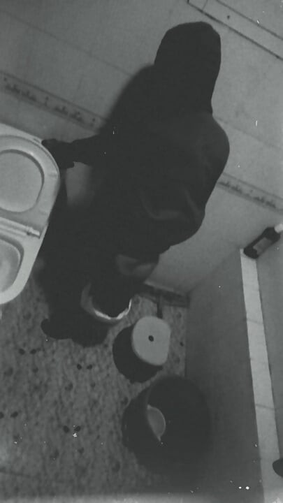 I saw everything my stepson was doing in the bathroom on the camera.