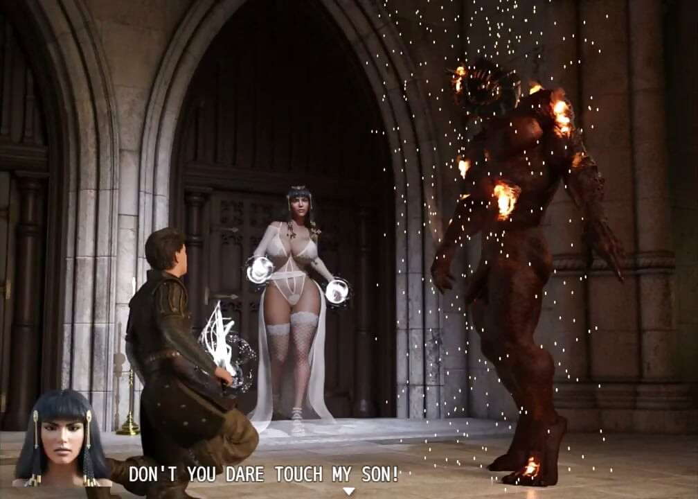 Peasant's Quest Impregnating a Big Goddess Stepmommy