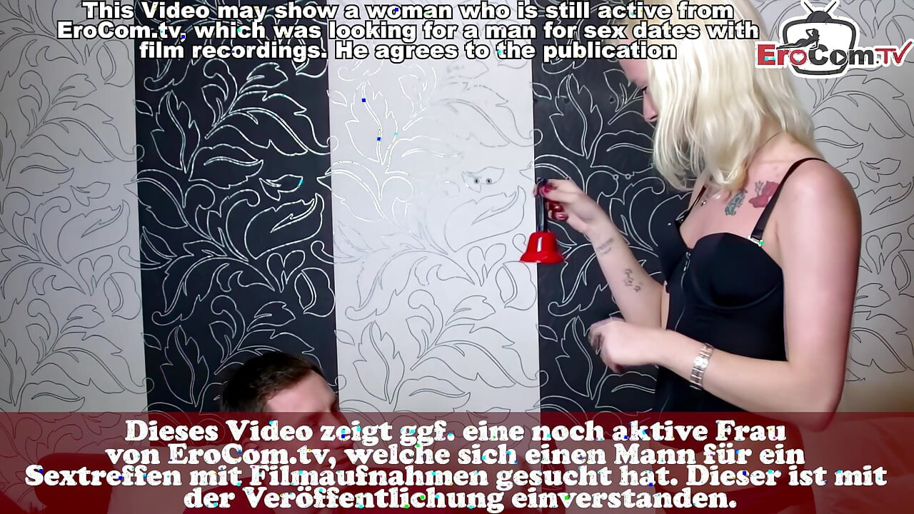 German young blonde cousin wants to cheat with her cousin