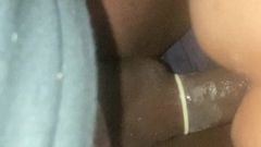 Lea the bitch takes a big black cock in her slutty ass again