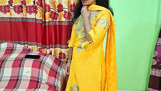 My Desi Stepsister Was Fingering Her Pussy, I helped her with my cock, Indian vairal Porn