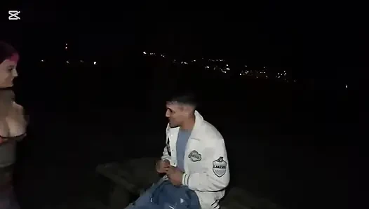 The Galician Girl Catches Me Masturbating at the Viewpoint and I End up Giving Her a Good Pounding with My Big Cock
