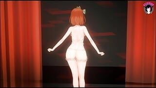 Dança privada do ídolo + sexo com tesão para você (3d hentai)