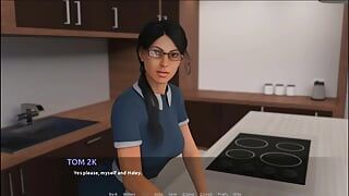 La visita - ep 7 - una buena noche trabajando con el pie por misskitty2k