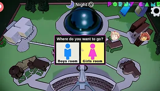 Heroes University H - Prologue - Masturbating Behind the College Part 5