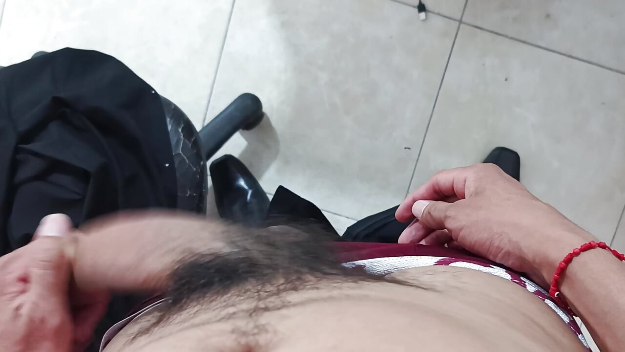 Masturbating my big thick cock