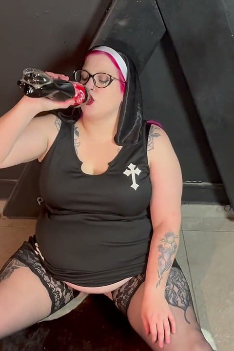 Burping BBW Nun