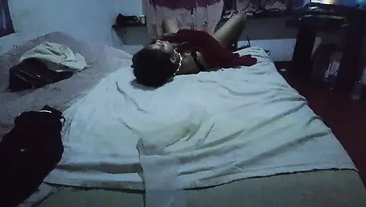 I saw my stepmother touching her self and I went in to her