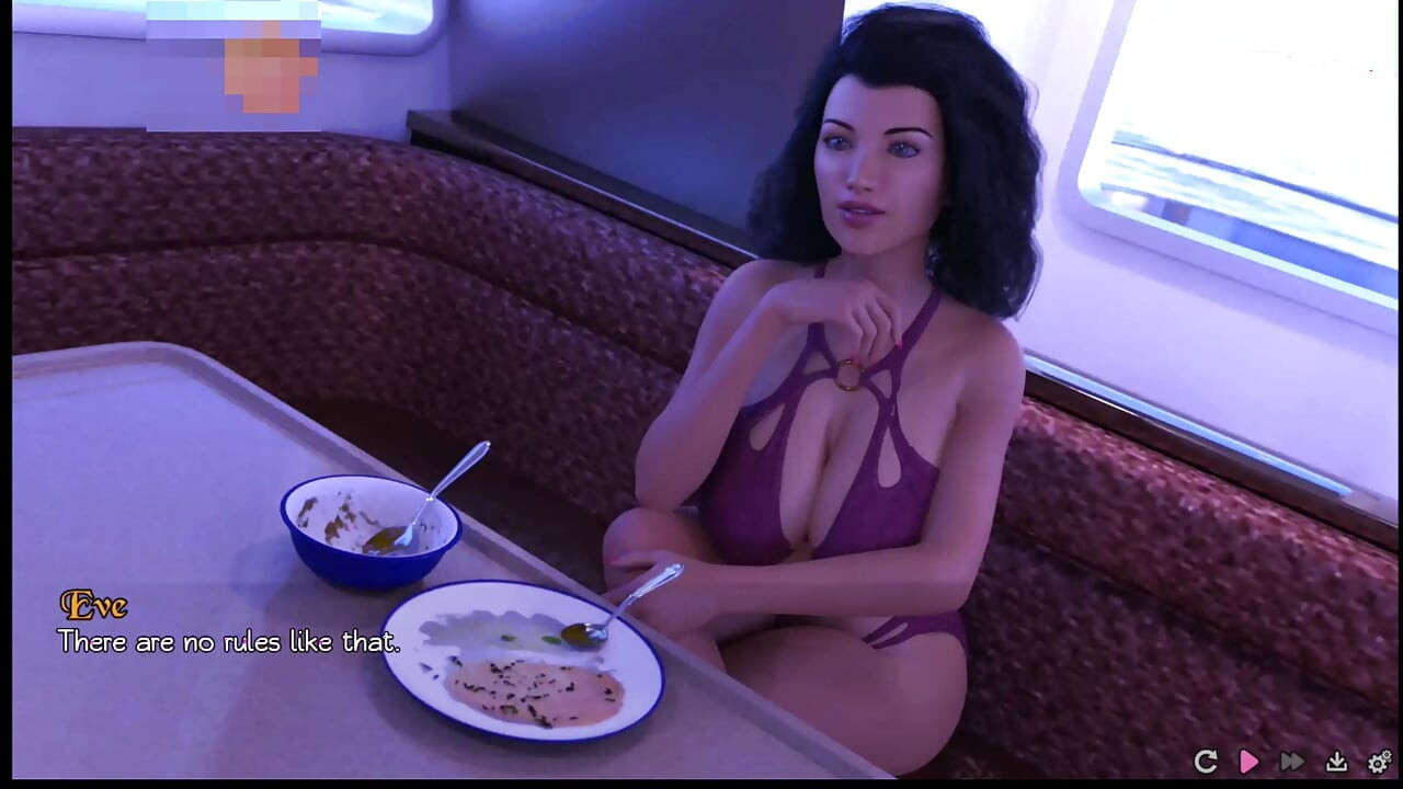 Pure love #16 - Eve pretended to be a pet in her sexy outfit