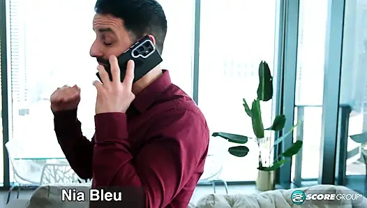 Stress Buster Nia Bleu Gives a Guy Relief