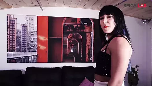 Spicy porn video – Athletic Couple Fucking Behind the Camera for the First Time