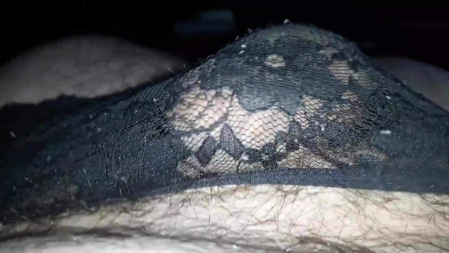 Wanking a load out in Panties.