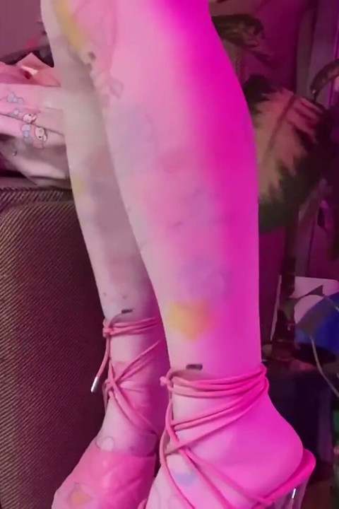 High Heels and Pussy for Stepdaddy