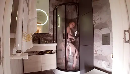 Andre Love, That Slut, Got Fucked Hard After Her Shower.